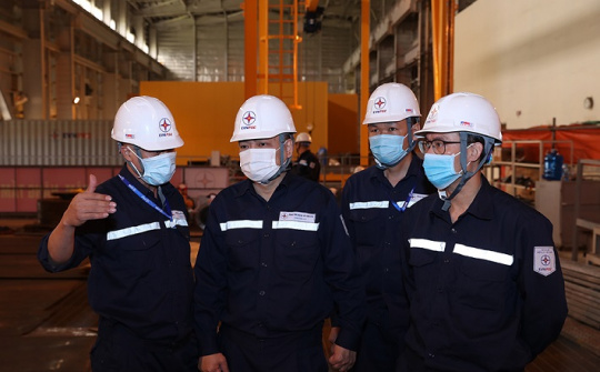 Nhà máy Nhiệt điện Thái Bình triển khai đại tu tổ máy S1