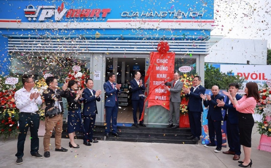 PVMART - Cửa hàng tiện ích đầu tiên của hệ thống PVOIL chính thức khai trương