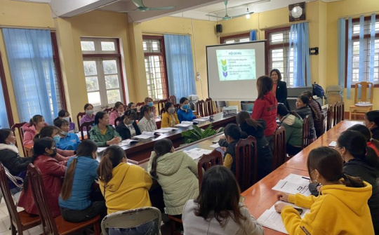 Đào tạo về Thương mại điện tử cho lao động nữ di cư và trẻ em gái ngoài nhà trường