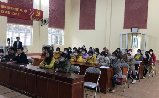 Tập huấn chuyển giao công nghệ về Thương mại điện tử cho lao động nữ