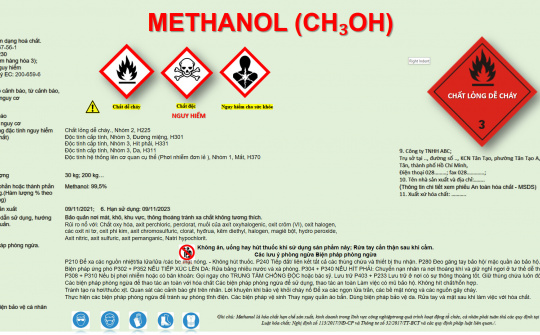 Bộ Công Thương: Tăng cường thực thi quy định pháp luật về sản xuất, kinh doanh, sử dụng methanol, cồn công nghiệp