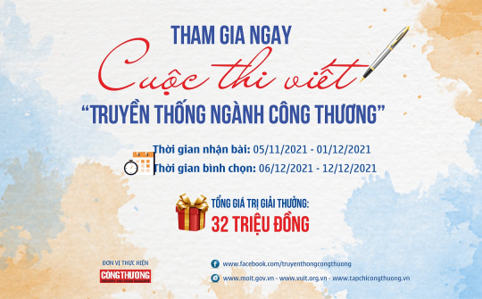 Thể lệ Cuộc thi viết về Truyền thống ngành Công Thương