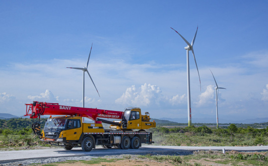 Nhà máy điện gió số 5 Ninh Thuận chính thức khánh thành