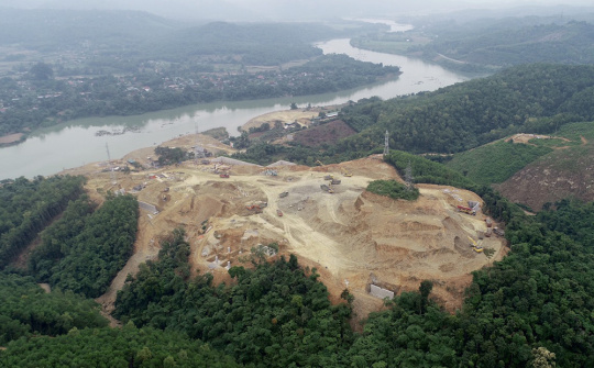 EVNNPT: Tập  trung thi công phấn đấu hoàn thành đóng điện TBA 220kV Tương Dương trong quý I/2022