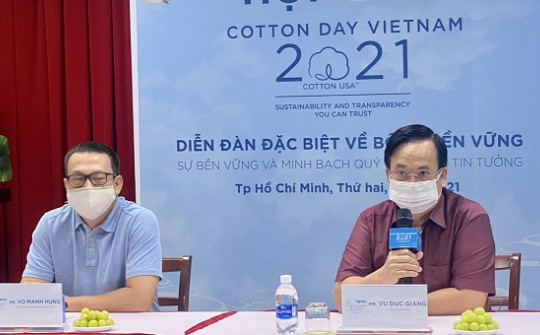 Cotton Day Vietnam 2021: Nhiều giải pháp để doanh nghiệp dệt may thay đổi và thích ứng hậu covid-19