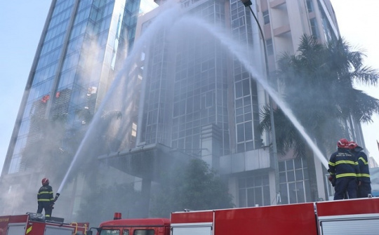 Tổng Công ty Thép Việt Nam-CTCP: Tăng cường kiến thức, nâng cao kỹ năng phòng cháy chữa cháy