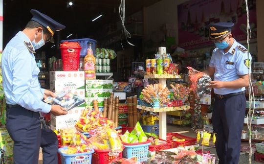 Cục Quản lý thị trường Điện Biên: Không chủ quan, lơ là trong công tác phòng, chống dịch