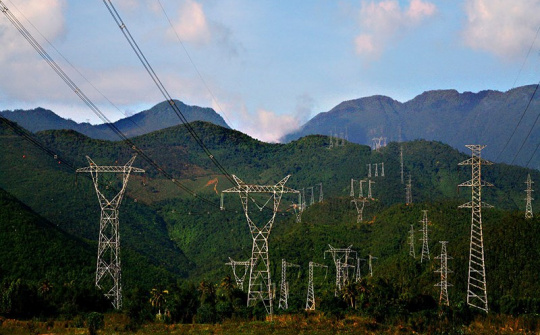 Thu tiền thuê đất của Hệ thống đường dây truyền tải điện