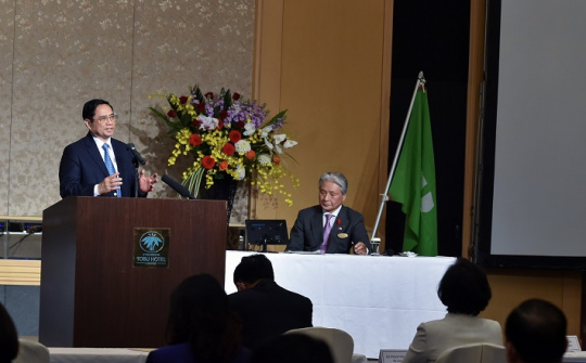 Thủ tướng Phạm Minh Chính: Các doanh nghiệp Việt - Nhật đang đứng trước cơ hội lớn