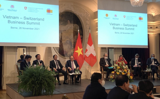 Hoạt động của Bộ trưởng Bộ Công Thương Nguyễn Hồng Diên trong khuôn khổ chuyến thăm chính thức của Chủ tịch nước tới Thụy Sỹ