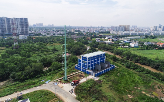 EVNHCMC đóng điện, vận hành giai đoạn 1 Trạm biến áp 110kV Phước Long