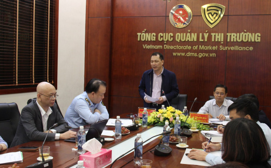 Công tác phối hợp dọc - ngang phát huy hiệu quả trong kiểm tra, kiểm soát thị trường