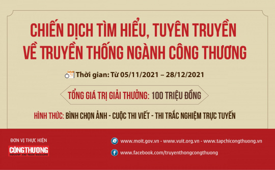 Khởi động Chiến dịch tìm hiểu, tuyên truyền về Truyền thống ngành Công Thương