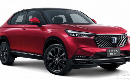 Honda HR-V 2022 bản hybrid tại Đông Nam Á lộ diện