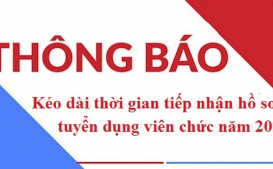 Trung tâm Thông tin Công nghiệp và Thương mại kéo dài thời gian tiếp nhận hồ sơ tuyển dụng viên chức năm 2021