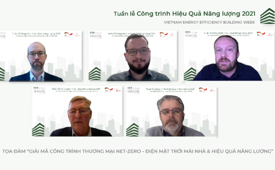 Giải mã Công trình thương mại Net-zer0 - Điện mặt trời mái nhà & Hiệu quả năng lượng