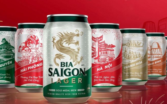 Quê bạn ở đâu trong bộ lon 63 tỉnh, thành của Bia Sài Gòn?