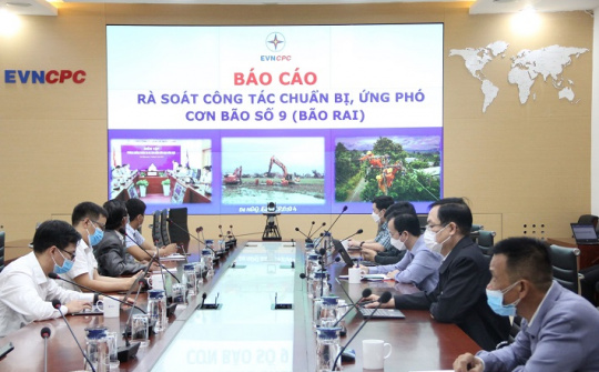 EVNCPC: Hoàn tất các phương án ứng phó bão RAI