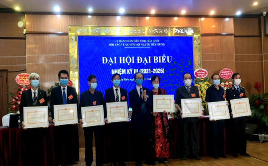 Hội Bảo vệ quyền lợi người tiêu dùng tỉnh Hòa Bình: Tuyên dương 100 cá nhân, tập thể xuất sắc