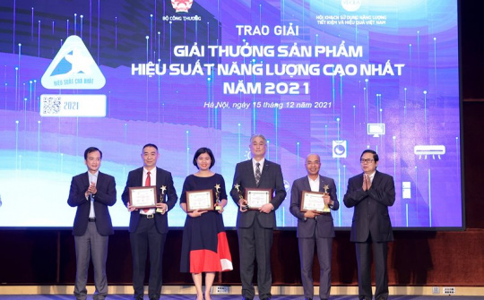 Điện Quang – Thương hiệu chiếu sáng đạt Hiệu suất năng lượng cao nhất năm 2021