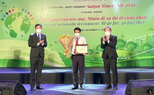 PVFCCo nhận vinh danh “Doanh nghiệp vì cộng đồng” năm 2021