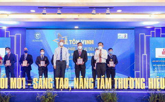 Saigon Co.op đạt danh hiệu sản phẩm dịch vụ tiêu biểu TP.Hồ Chí Minh 2021