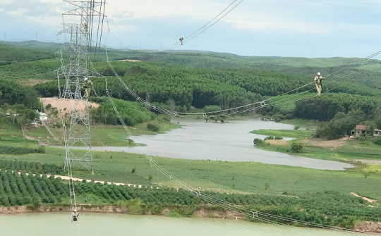 Tách khỏi vận hành một số đường dây 500kV hiện hữu để phục vụ thi công