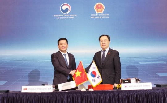 Việt Nam - Hàn Quốc: Tìm động lực mới trong hợp tác phát triển thương mại, công nghiệp và năng lượng