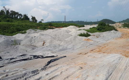 Ứng dụng công nghệ “bê tông” polyme xử lý xỉ thải phopho vàng