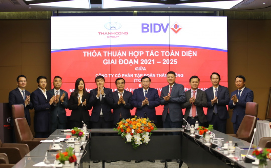 BIDV và TCG hợp tác toàn diện giai đoạn 2021 – 2025