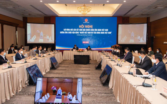 [Tin ảnh]: Hội nghị “Giữ vững mối liên kết đảm bảo chuỗi cung ứng hàng Việt Nam”