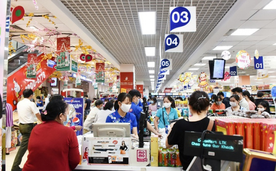 Siêu thị Co.opmart và Co.opmart sức mua thực phẩm tăng, kích hoạt chế độ chống dịch