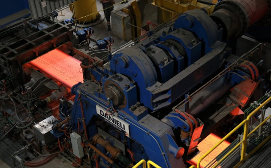 Sản lượng thép cuộn cán nóng HRC cán mốc 1 triệu tấn