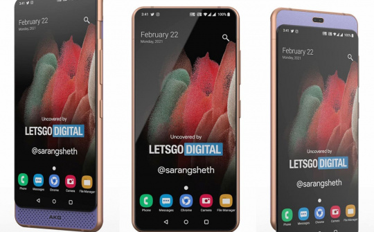 Samsung Galaxy A82 lộ diện hình ảnh render siêu đẹp