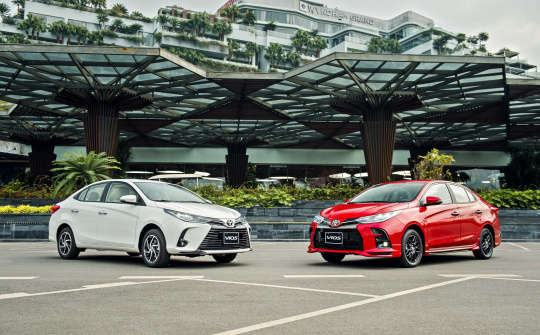 Toyota Vios 2021 ra mắt thị trường Việt Nam: có phiên bản thể thao, nâng cấp trang bị, giá tăng nhẹ