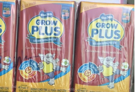Tạm giữ trên 2.300 hộp sữa dinh dưỡng có dấu hiệu xâm phạm nhãn hiệu "Grow plus"