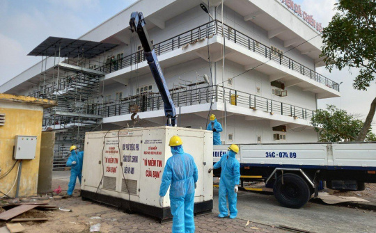 Những chiến sĩ áo cam “quên Tết” trong tâm dịch Chí Linh - Hải Dương