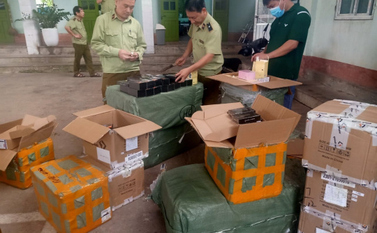 Lạng Sơn: Phát hiện tạm giữ 6.650 sản phẩm thuốc lá điện tử nhập lậu