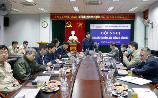 Nhiệt điện Quảng Ninh: Nâng cao trình độ vận hành, bảo dưỡng và sửa chữa trong năm 2021