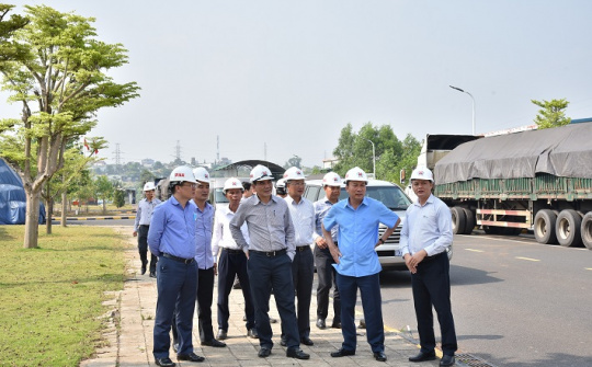 Công ty Nhôm Đắk Nông - TKV đón Đoàn Lãnh đạo Tập đoàn TKV về thăm và làm việc