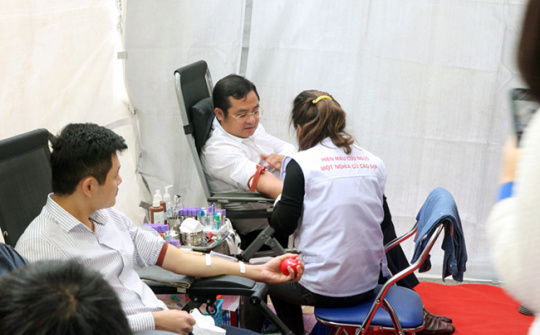 Ngày hội hiến máu tình nguyện “Giọt hồng Vinachem” năm 2021