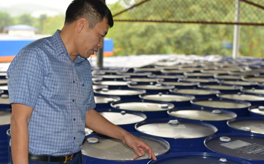 Xí nghiệp Xăng dầu Quảng Ninh đạt mốc sản lượng dầu mỡ nhờn cao nhất trong 4 năm