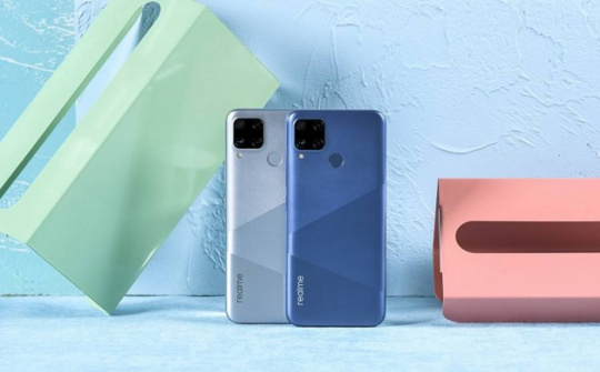 Realme C25 ra mắt - Pin lớn, sạc nhanh, giá 3,4 triệu đồng