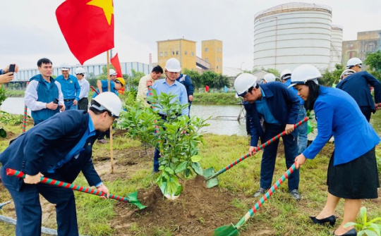Phát động Tết trồng cây 2021 ngành Công Thương tại DAP-Vinachem