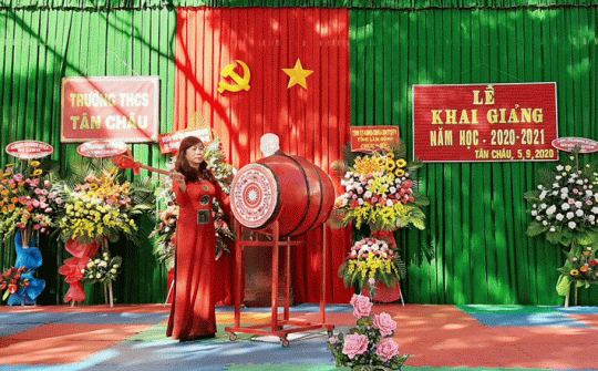 Trường THCS Tân Châu- huyên Di Linh: Tích cực đổi mới, nâng cao chất lượng giáo dục toàn diện