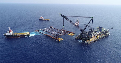 Công bố mở cảng dầu khí ngoài khơi Sao Vàng-Đại Nguyệt