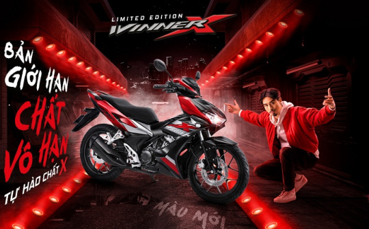 Honda ra mắt phiên bản màu giới hạn cho siêu phẩm WINNER X