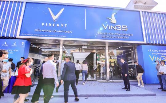 VinFast khai trương đồng loạt 64 showroom Vin3S tại 30 tỉnh thành
