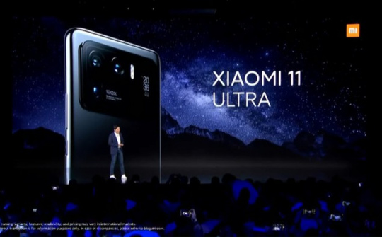 Xiaomi Mi 11 Ultra - Smartphone “khủng long” của năm 2021 chính thức ra mắt
