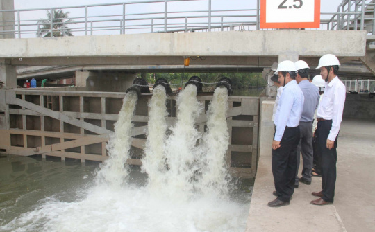 EVNSPC lập phương án tăng cường cấp điện chống hạn mặn